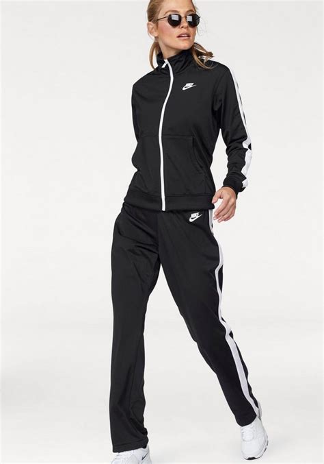 nike trainingsanzug frauen schwarz|jogginanzüge damen.